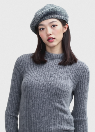 Wollen Muts voor Dames - Trendy Oversized Beanie
