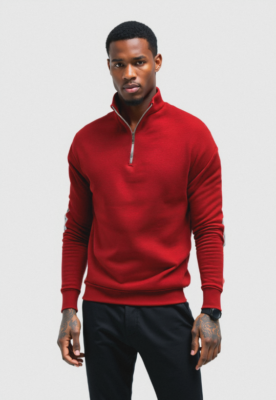 Warme Herensweater met Rits β Ideaal voor Koude Dagen