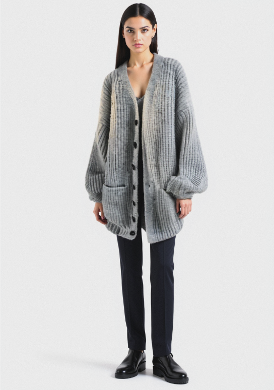 Retro Gebreid Vest – Casual Comfort met Tijdloze Stijl